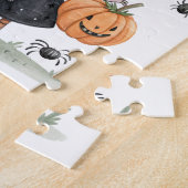 Éffrayant Un Halloween Puzzle d'anniversaire (Côté)
