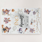 Éffrayant Un Halloween Puzzle d'anniversaire (Horizontal)