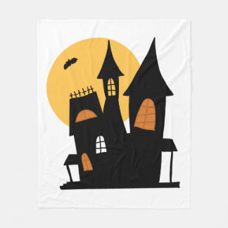 Éffrayante couverture en polaire Halloween