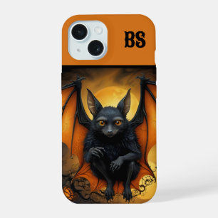 Éffrayante mignonne chauve-souris d'Halloween cach