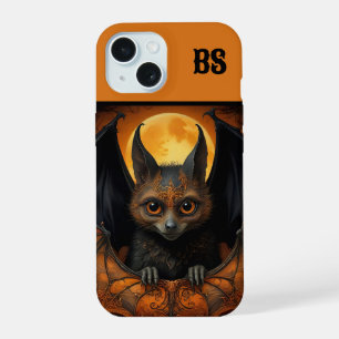 Éffrayante mignonne chauve-souris d'Halloween cach