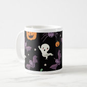 Éffrayante Mug d'Halloween - Mignons Fantômes, Cit (Devant gauche)