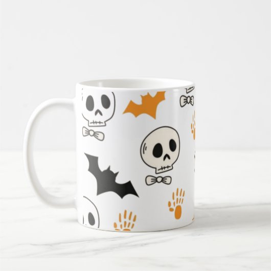 Éffrayante tasse d'Halloween (Gauche)