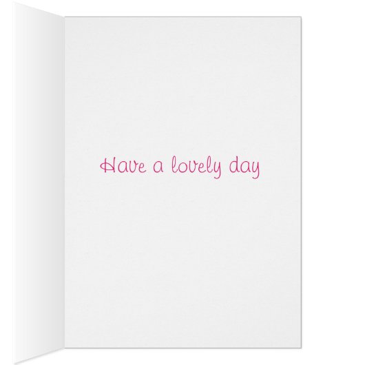 Effraye la carte d'anniversaire (Intérieur (Droit))