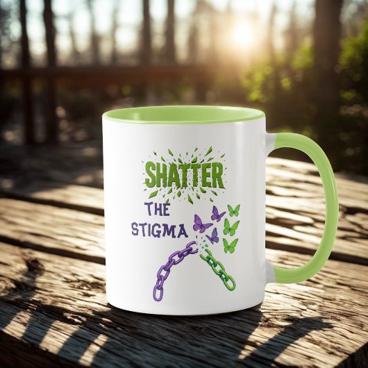 Effrayer la stigmatisation - Mug santé mentale