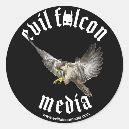 EFM zwarte sticker (Voorkant)