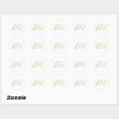 EFX-Sticker Ronde Sticker (Vel)