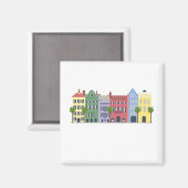 EFxZ_18_RainbowRowXmas-01 Magneet (Voorkant / Achterkant)