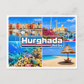EG Egypte - Hurghada - rood zee - Briefkaart