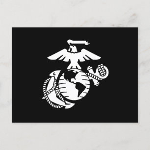 EGA met één kleur - wit Feestdagenkaart