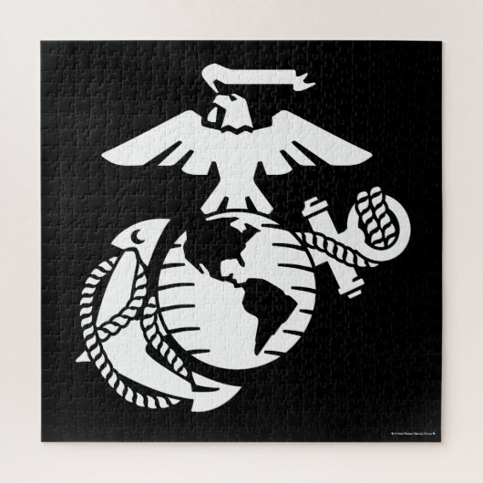 EGA met één kleur - wit Legpuzzel (Verticaal)