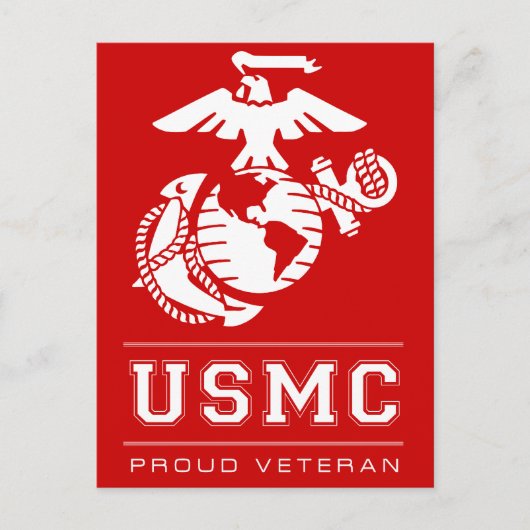 EGA Proud Veteran Briefkaart (Voorkant)