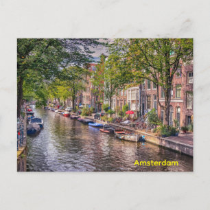 Egalantiersgracht, Amsterdam, Nederland Briefkaart
