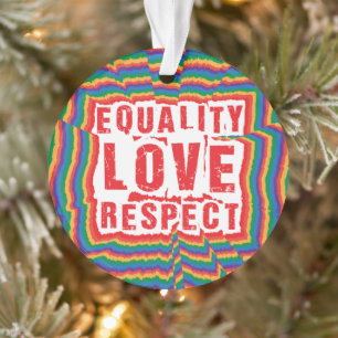 Égalité Amour et respect Mois de la fierté
