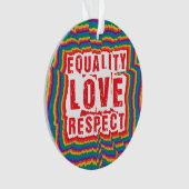 Égalité Amour et respect Mois de la fierté (devant)