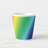 égalité rainbow pride couleurs - latte mug (Devant)