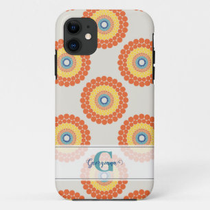 Egeïsche zomer stralende stip Mandala iPhone 11 Hoesje