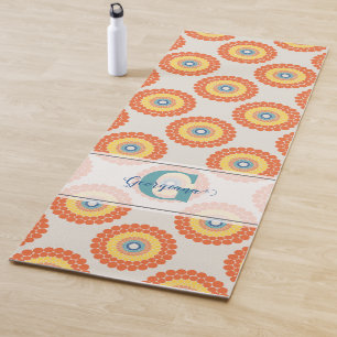 Egeïsche zomer stralende stip Mandala Yogamat