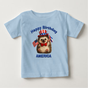 Egel (5an) Patriottisch Kinder T-Shirt