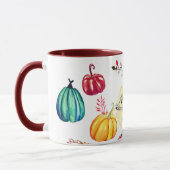 Egel Autumn Art Mok Aangepaste naam (Links)