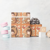 Egel Bos Cadeaupapier