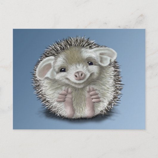 Egel Briefkaart (Voorkant)