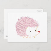 Egel Briefkaart (Voorkant / Achterkant)