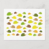 egel briefkaart (Voorkant)