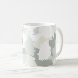 Egel camouflage koffiemok