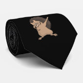 Egel Dab Pose - Dabbing Zoo Dierenvriend Gift Stropdas (Opgerold)