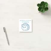 Egel droom post het post-it® notes (Kantoor)