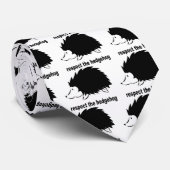 Egel - Eerbiediging van de egel Stropdas (Opgerold)