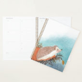 Egel en eerste sneeuwvlokken planner (Display)