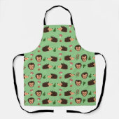 Egel en Woodland Pattern Schort (Voorkant)