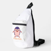 Egel gratis knuffel sling bag (Rechterhoek)