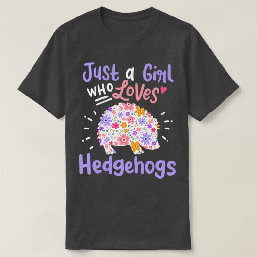 Egel Hedegel Lover T-shirt (Design voorkant)