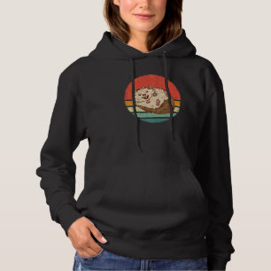 Egel hedégel Prickly Hoglet Retro Sunset Hoodie