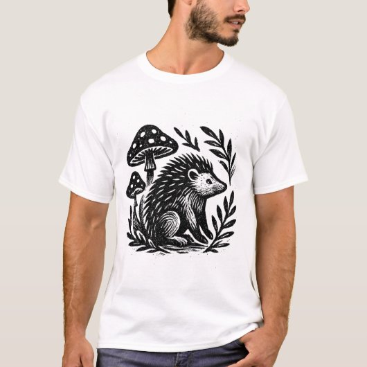 Egel/Hedgehog T-shirt (Voorkant)