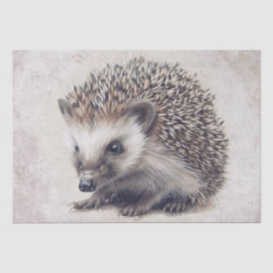 Egel Herfst Waterverf Tissuepapier