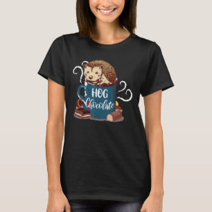 Egel Hot Chocolate Porcupine Hedegel Forest A T-shirt