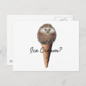 Egel Ice Cream Briefkaart (Voorkant / Achterkant)