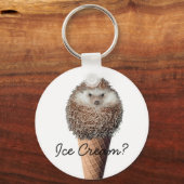 Egel Ice Cream Sleutelhanger (Voorkant)