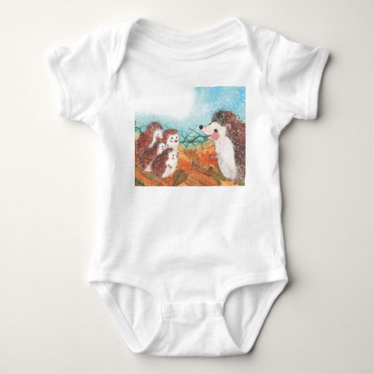 Egel-illustratie Romper (Voorkant)