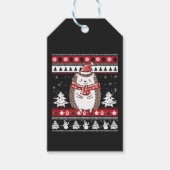 Egel kerst cadeaulabel (Voorkant)