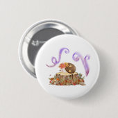 Egel-knop Ronde Button 5,7 Cm (Voorkant /achterkant)