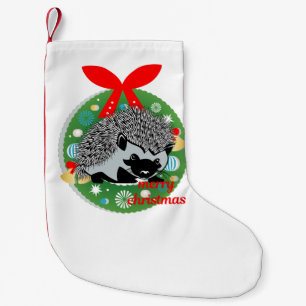 egel knutselen voor kerst kleine kerstsok