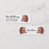 Egel-liefde! Mini Visitekaartje (Voorkant / Achterkant)