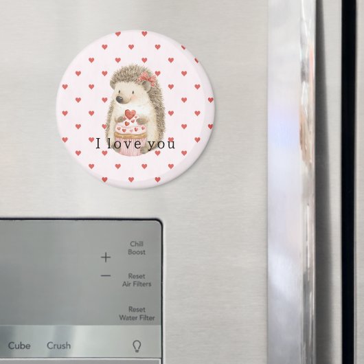 Egel Liefde Rode Harten Magneet (Insitu (Koelkast))