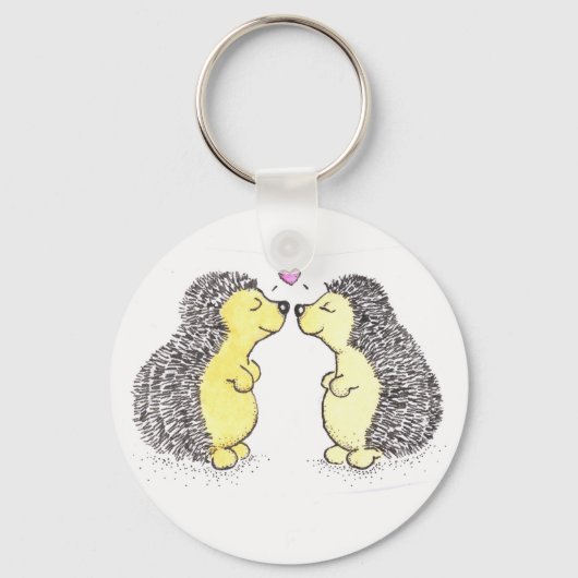 Egel Love Sleutelhanger (Voorkant)