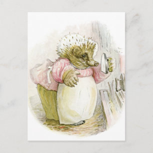 Egel met Iron Mrs Tiggy-Winkle Briefkaart